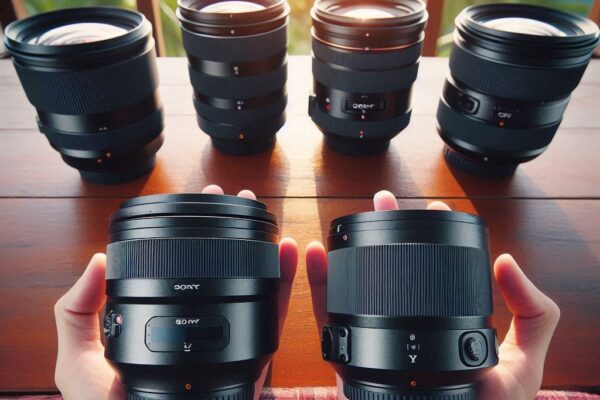 Sony Camera Lenses: E-Mount vs. Full-Frame Choices Sony Camera Lenses