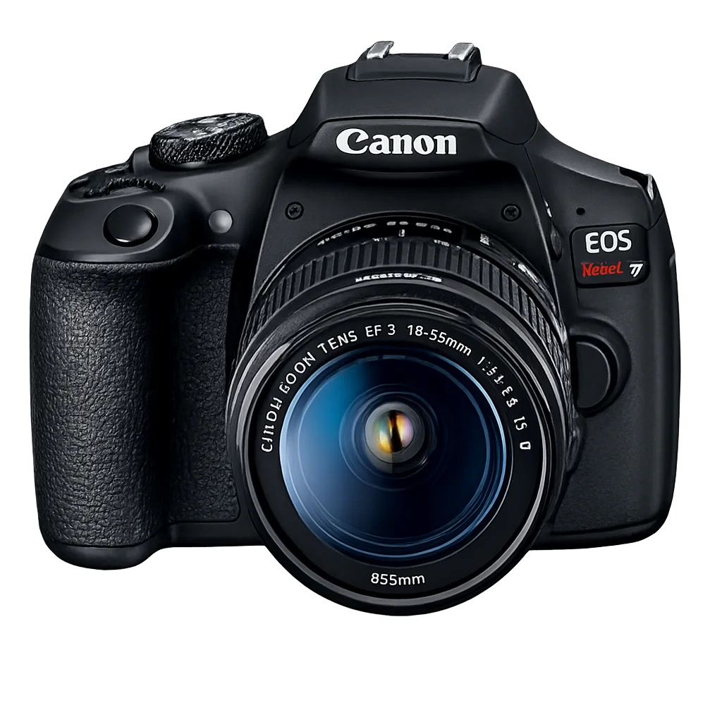 canon eos rebel t7 for beginners