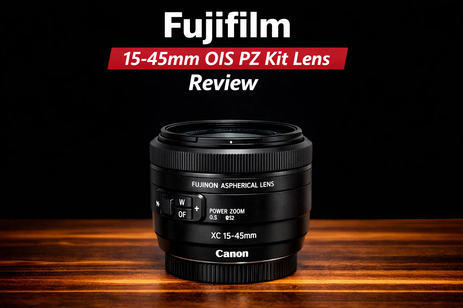 fujifilm 15-45mm ois pz kit lens