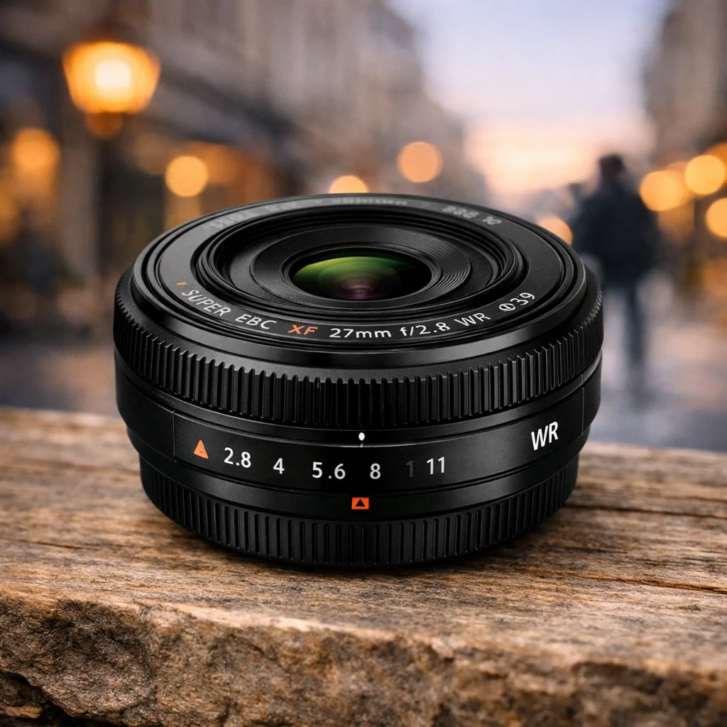 fujifilm xf 27mm f28 r wr lens