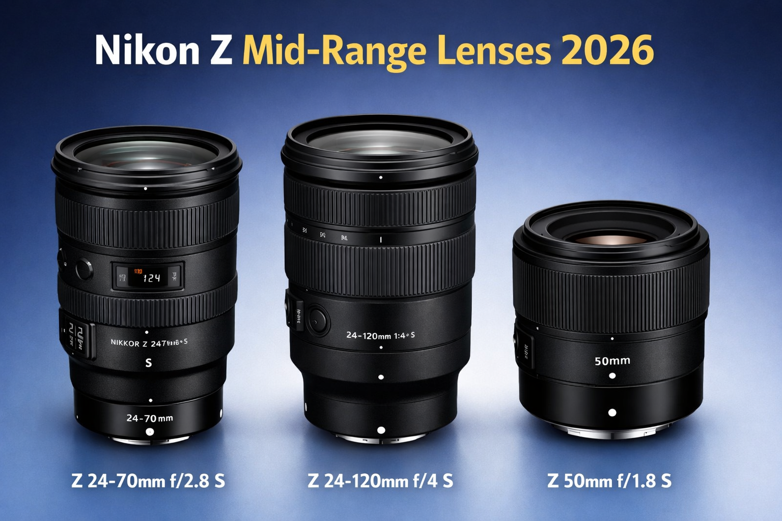 Best Nikon Z Mid-range Lenses 2026: Range Lenses for Enthusiasts in 2026