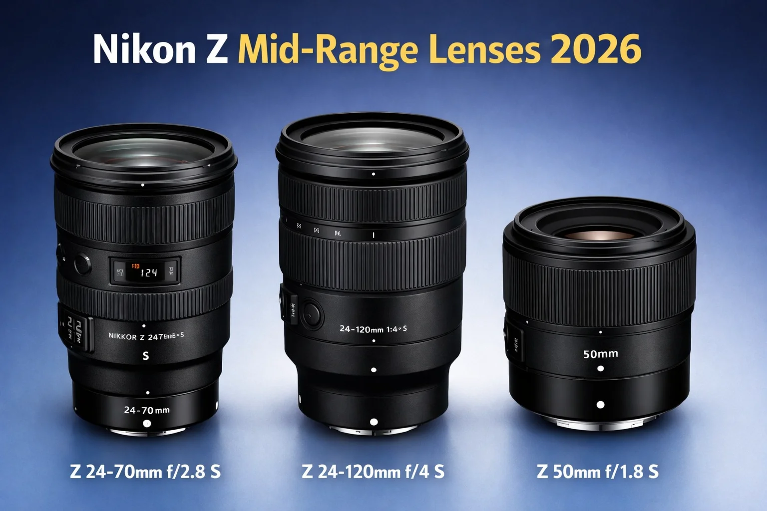 best nikon z mid-range lenses 2026
