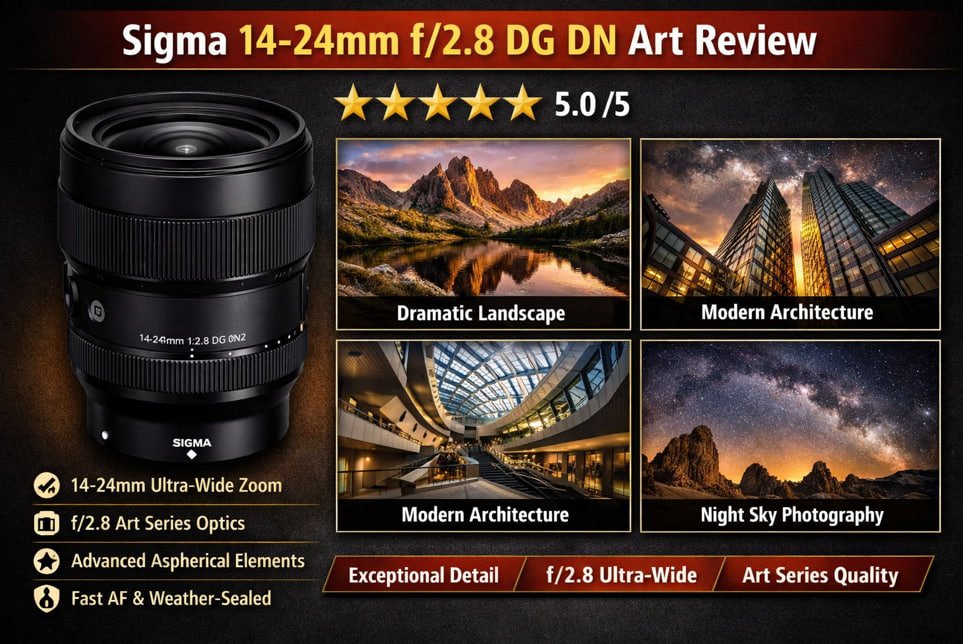 sigma 14-24mm f/2.8 art lens for astrophotography