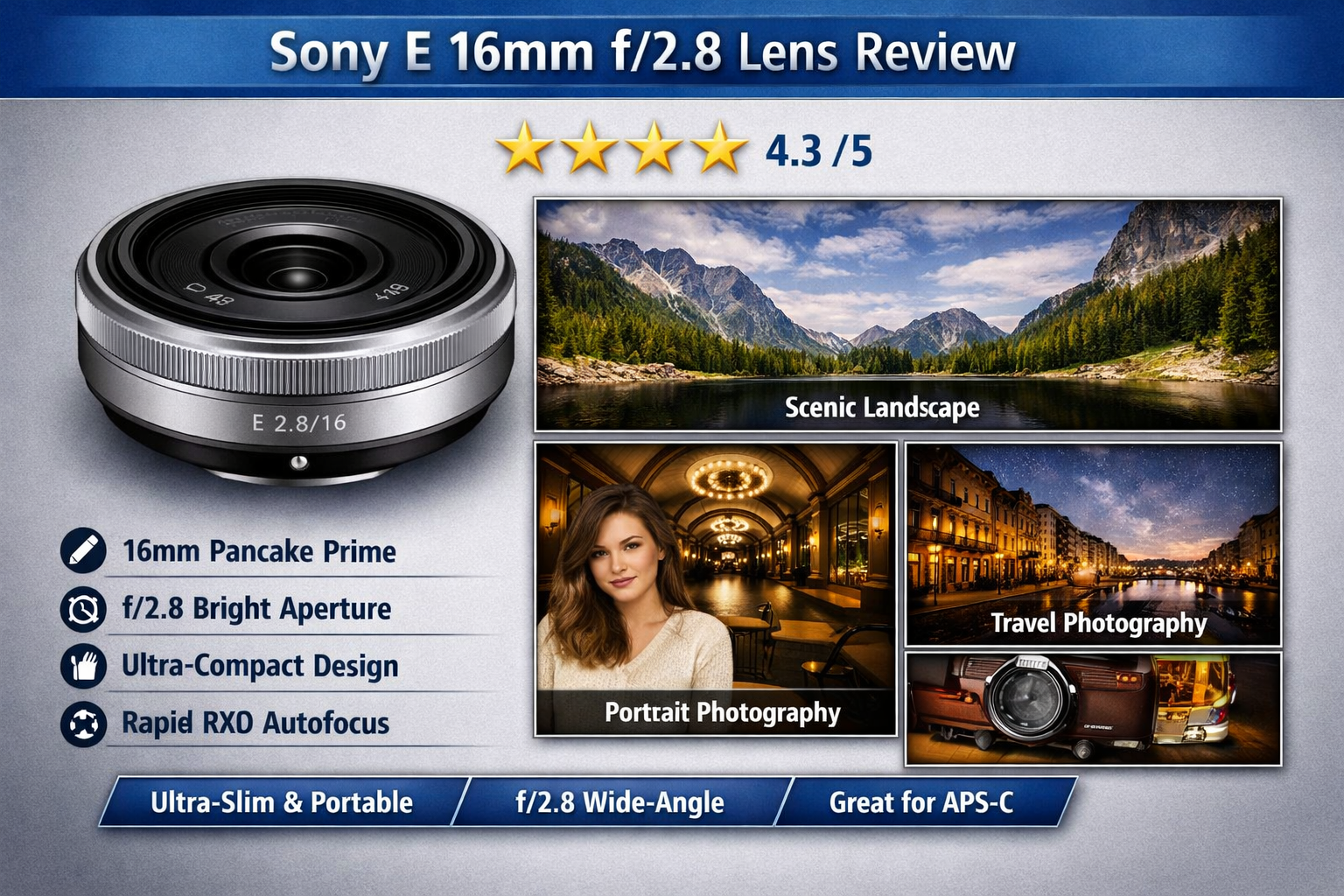 sony e 16mm f/2.8 review 2026