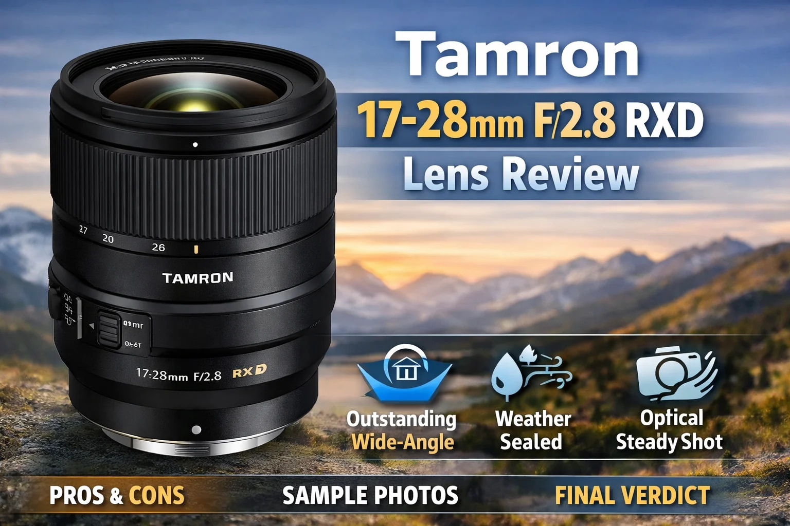 tamron 17-28mm f2.8 sony e-mount