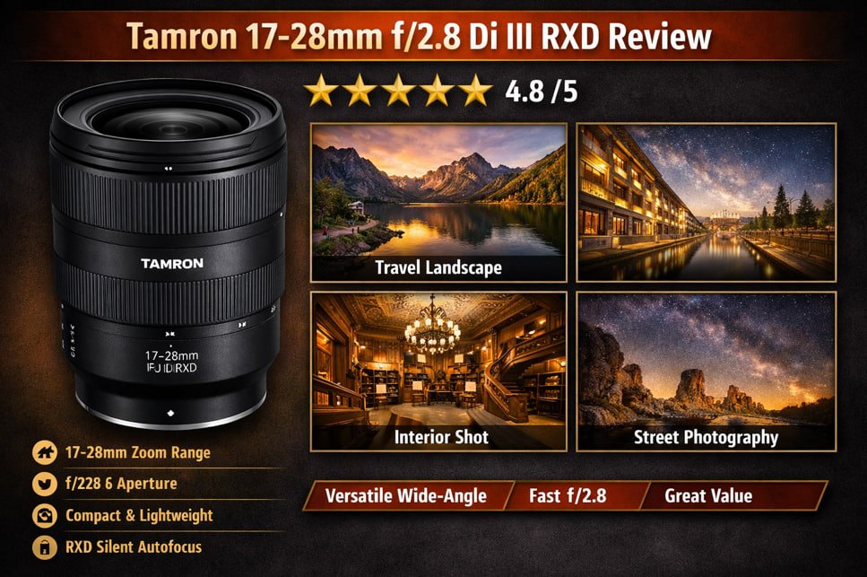 Tamron 17‑28 mm f2.8 Di III RXD Review